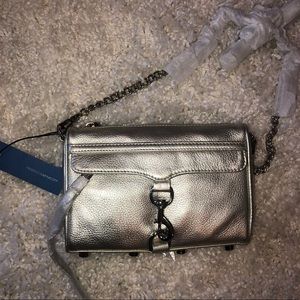 Silver Rebecca Minkoff Mini Mac